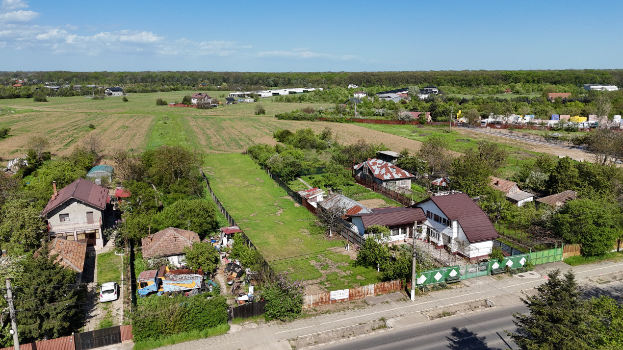 0% | Teren intravilan, 3300 mp, front 15 m | Snagov -Ghermanesti