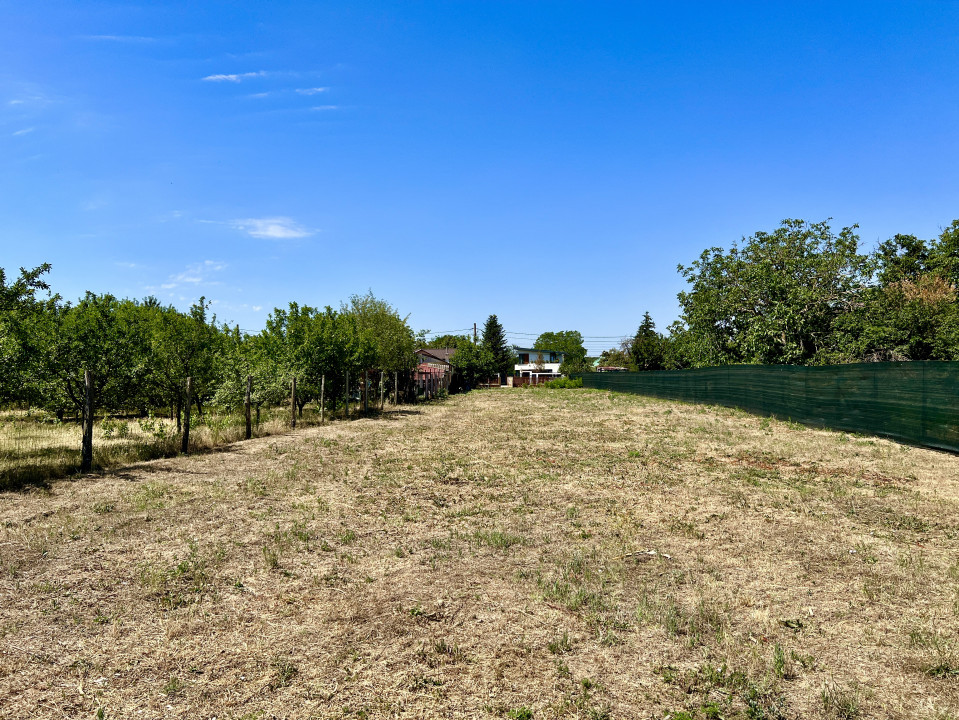 0% | Teren intravilan, 3300 mp, front 15 m | Snagov -Ghermanesti