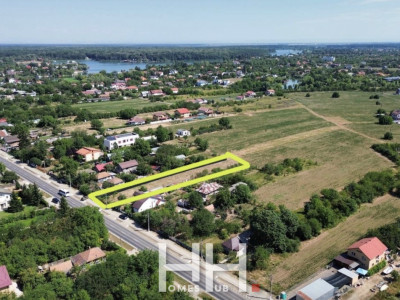 0% | Teren intravilan, 3300 mp, front 15 m | Snagov -Ghermanesti