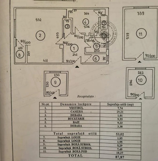 Garsoniera decomandata 57 mp+boxa, PET FRIENDLY & centrala proprie!