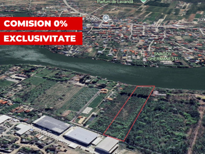 Teren intravilan unic in Izvorani! 12.000 mp cu 44 m deschidere la LAC