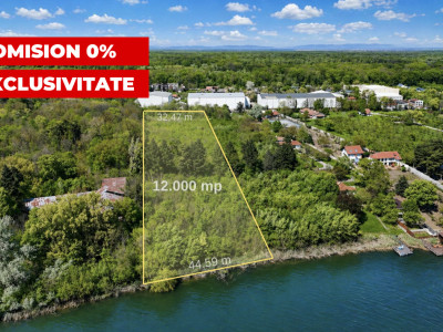 Preț ajustat | Teren 12.000 mp cu deschidere la lac de 44 m | Izvorani