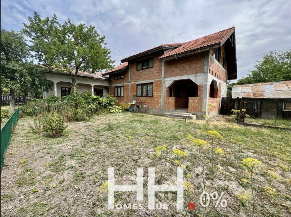 Casa 4 camere, 150 mpu + teren 5000 mp, Hulubesti - Calugareni