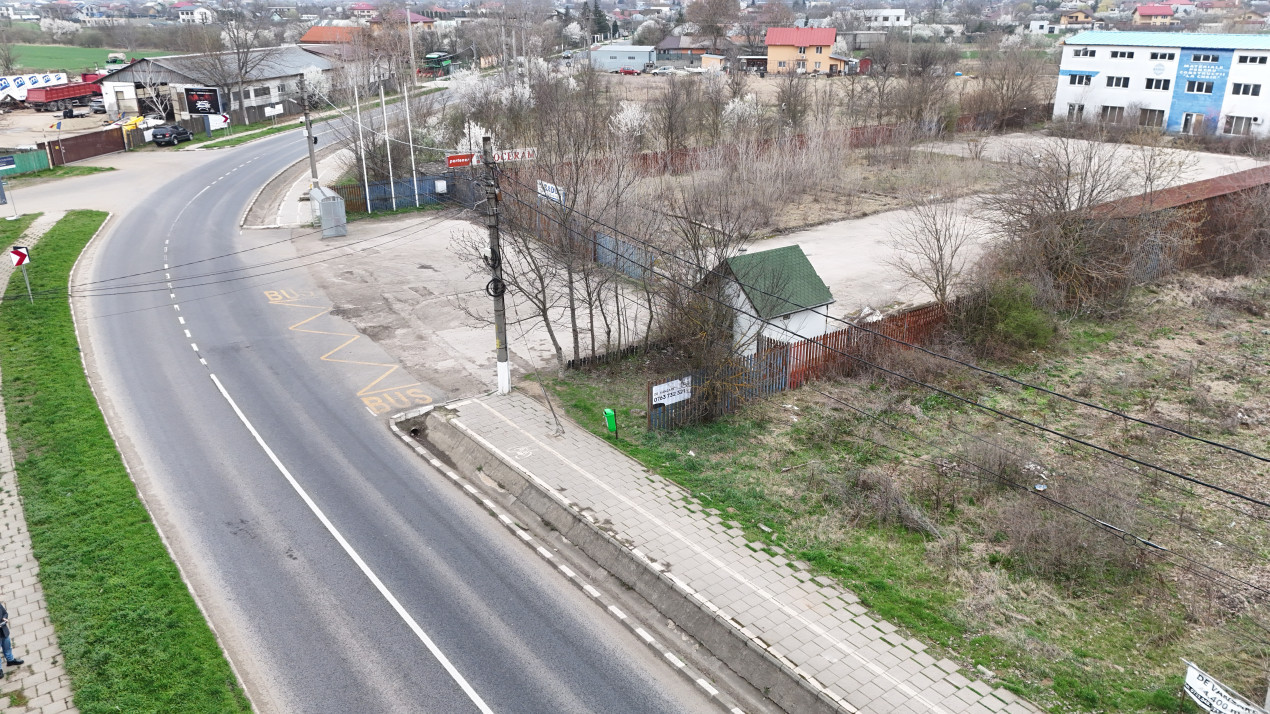 0% | Teren intravilan, 4400 mp, front 18 m, utilitati | Snagov -Ghermanesti