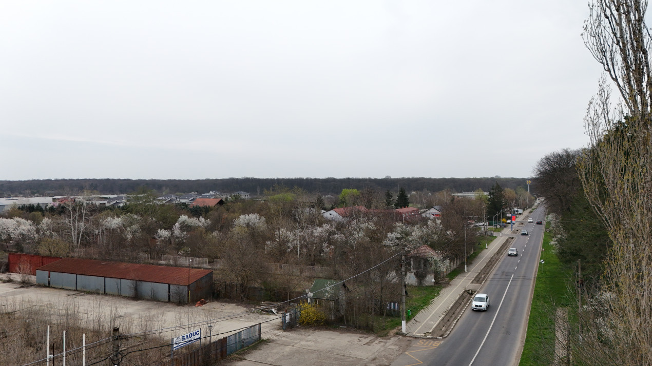 0% | Teren intravilan, 4400 mp, front 18 m, utilitati | Snagov -Ghermanesti