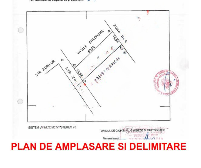 0% | Teren intravilan, 1000 mp, front 17 m, utilitati | Buda - Cornetu
