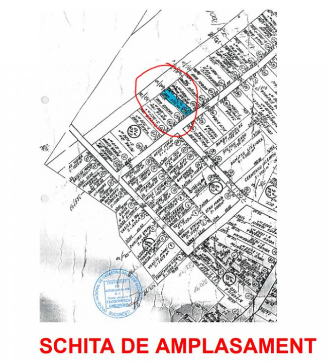 0% | Teren intravilan, 1000 mp, front 17 m, utilitati | Buda - Cornetu