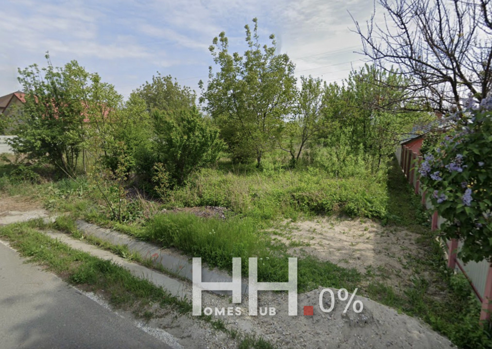 0% | Teren intravilan, 1000 mp, front 17 m, utilitati | Buda - Cornetu