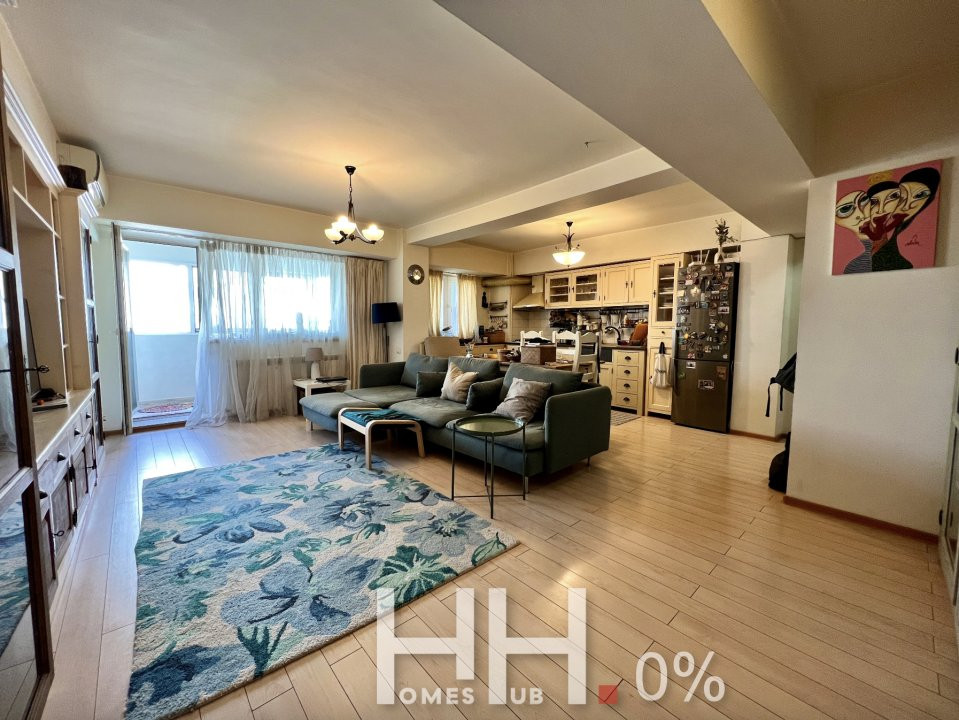 0% | Apartament 4 camere, 99 mp, centrala, 2 balcoane | sos. Iancului
