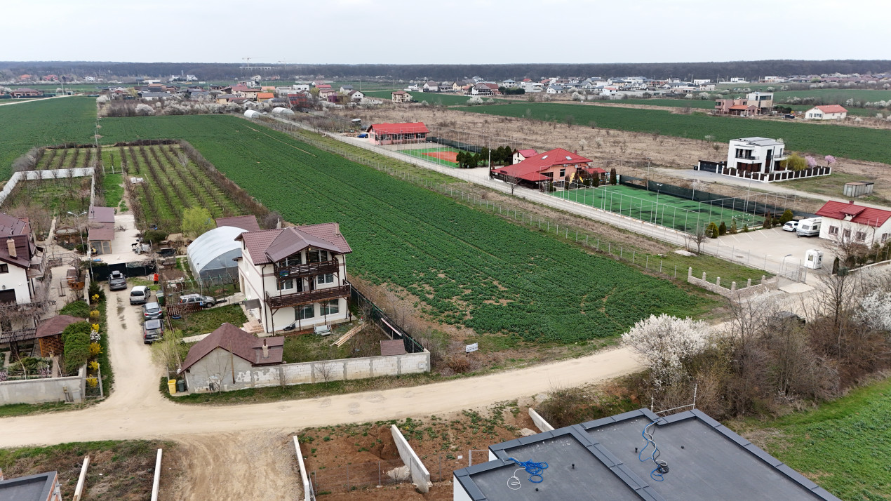 0% | Teren intravilan, 6444 mp, front 20 m | Balotesti - Dumbraveni
