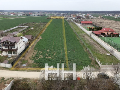 0% | Teren intravilan, 6444 mp, front 20 m | Balotesti - Dumbraveni