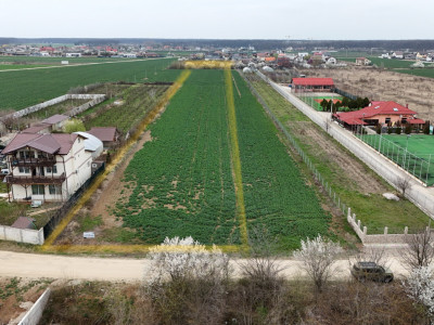 Teren intravilan, 6444 mp, front 20 m | Balotesti