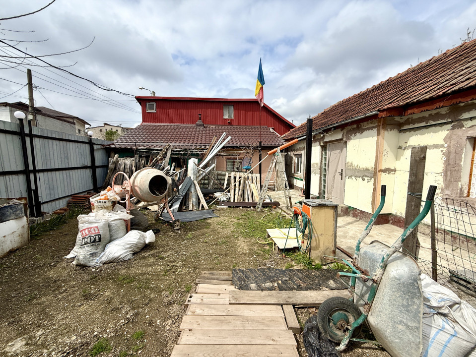 Teren intravilan 153 mp, utilitati, constructie demolabila | Doamna Ghica