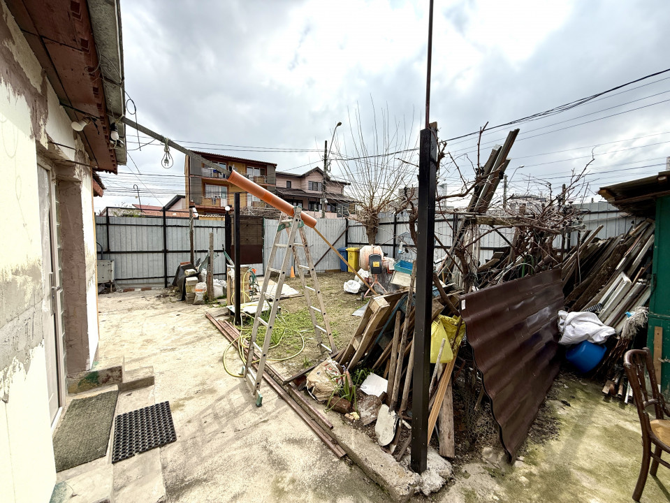 Teren intravilan 153 mp, utilitati, constructie demolabila | Doamna Ghica