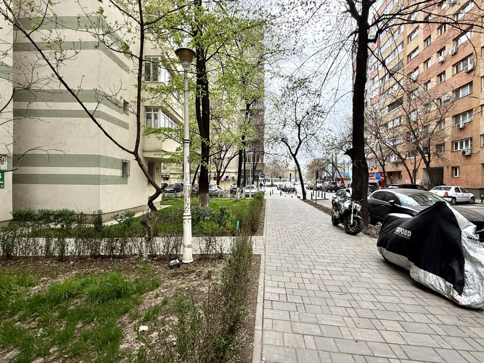 Spațiu birou in apartament 2 camere nemobilat, stradal, parter | Lacul Tei