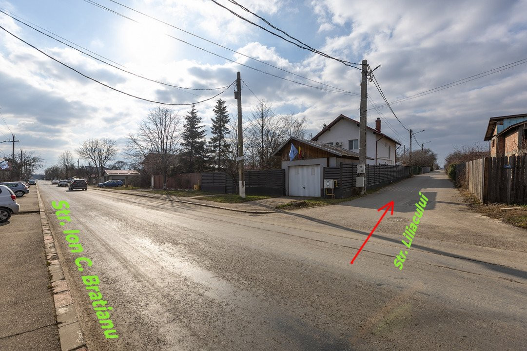 Teren Intravilan de Vânzare Balotești Strada Liliaculului