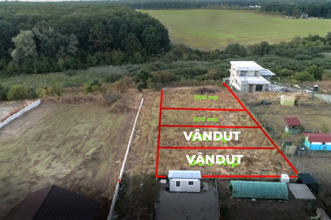 Teren Intravilan de Vânzare Balotești Strada Liliaculului