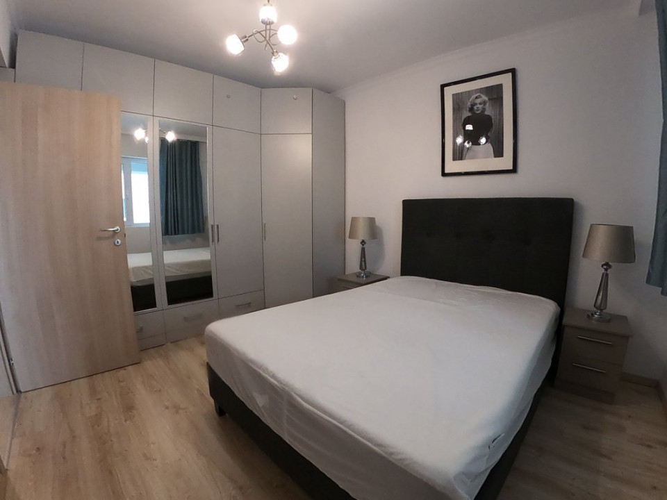 Mobilat si utilat.Compact.Luminos.Balcon.Loc parcare inclus.