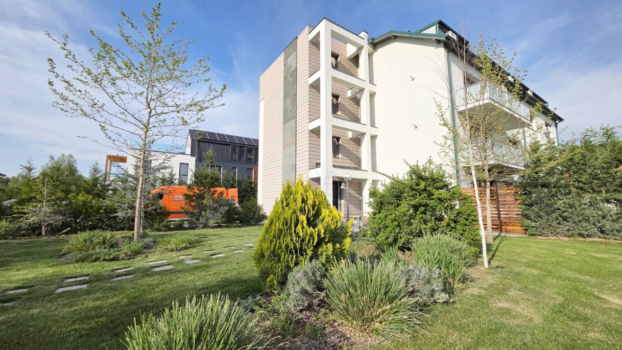 Apartament intim in bloc elegant cu gradina - Sisesti 59