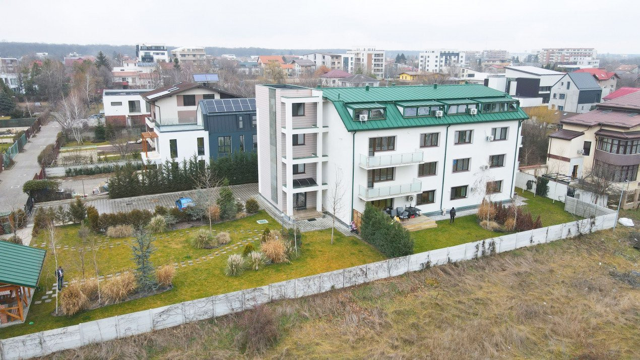 Apartament intim in bloc elegant cu gradina - Sisesti 59