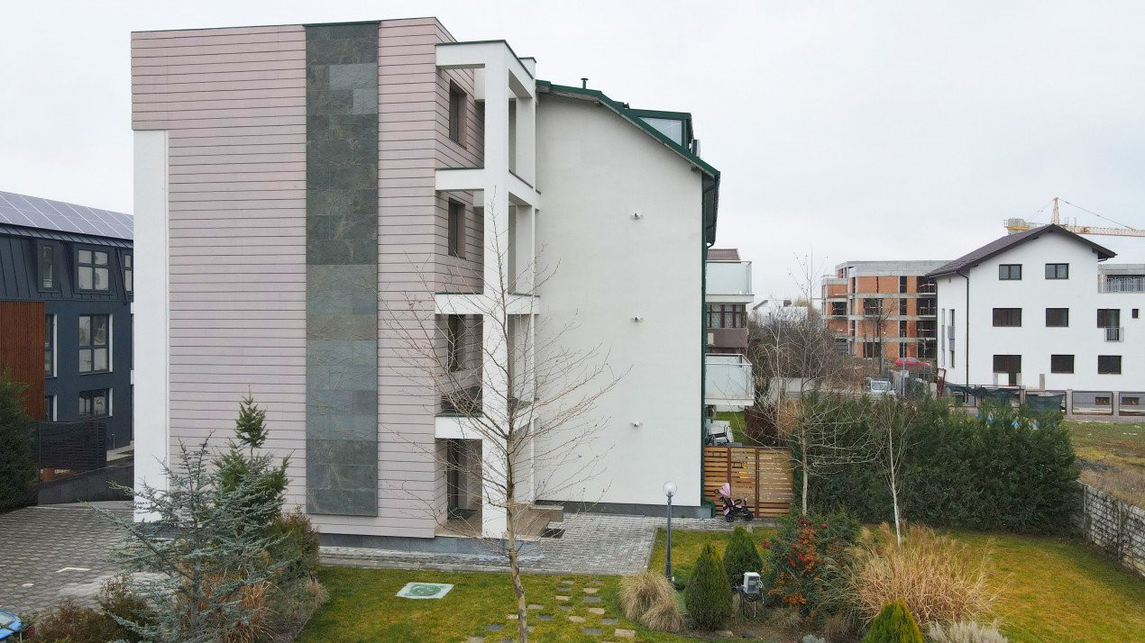 Apartament intim in bloc elegant cu gradina - Sisesti 59
