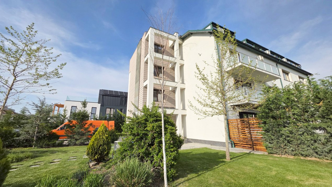 Apartament intim in bloc elegant cu gradina - Sisesti 59