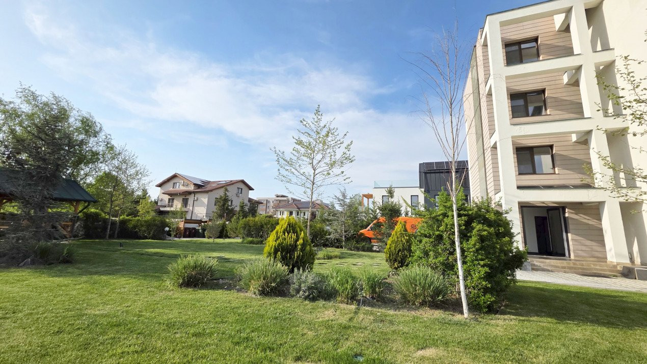 Apartament intim in bloc elegant cu gradina - Sisesti 59