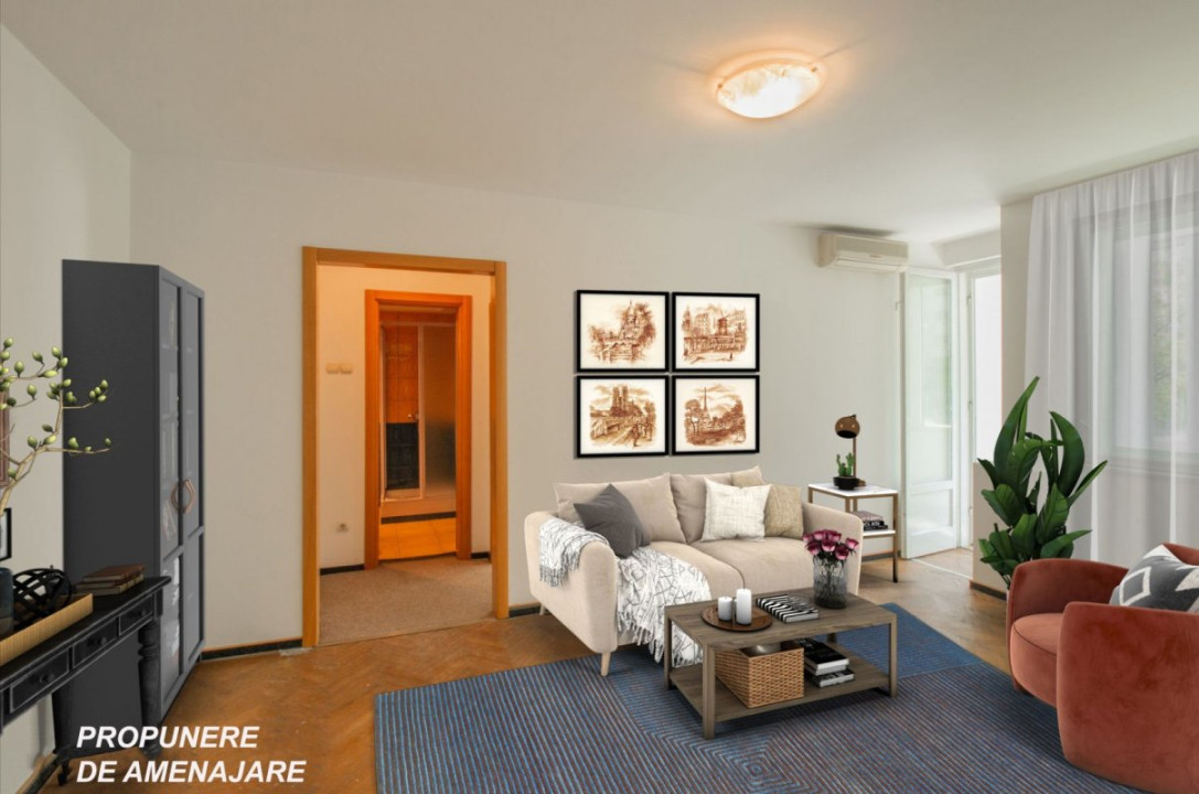 St. cel Mare, langa Spitalul de Urgenta: apt. 2 camere, cu randament excelent!