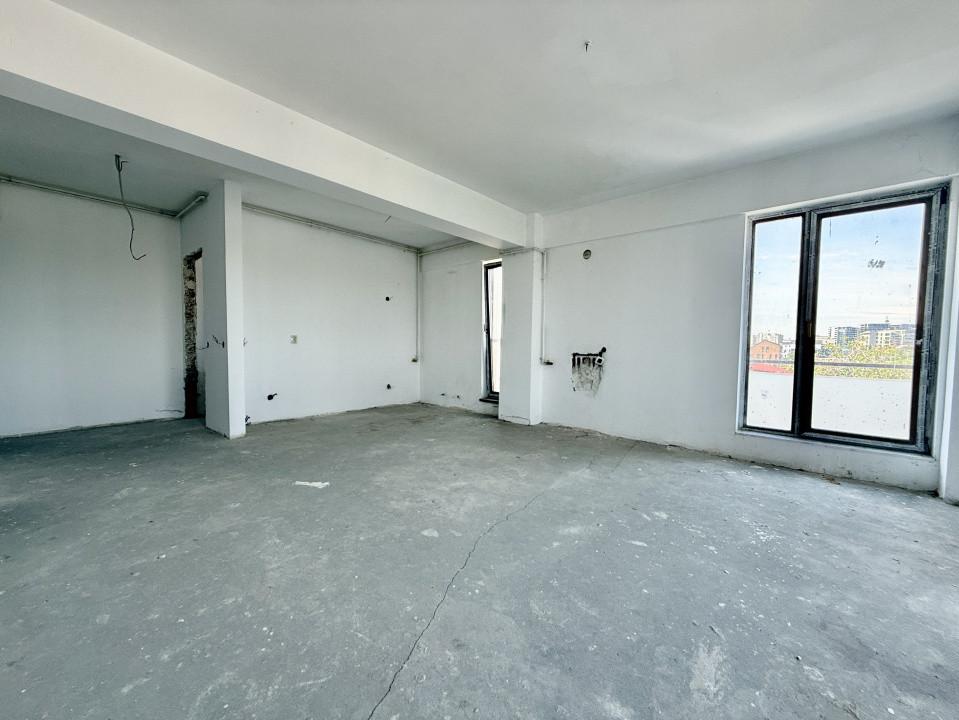 0% | Studio dublu 41 mp + terasa, parcare & centrala proprie | Aviatiei