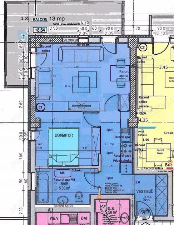 0% | Studio dublu 41 mp + terasa, parcare & centrala proprie | Aviatiei