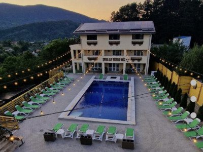 Pensiune cu 22 camere, piscină încălzită si Teren 1828 mp | Vulcan - Hunedoara