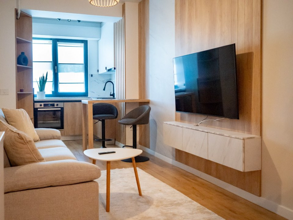 Apartament frumos amenajat + parcare in Ivory Residence