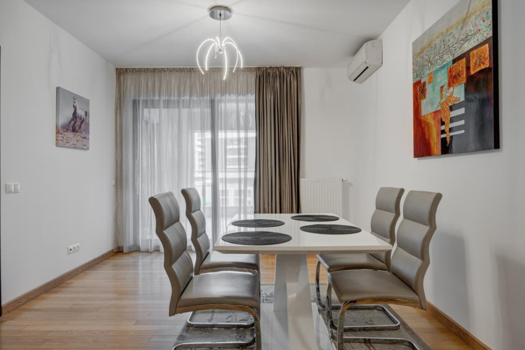 Apartament spatios 2 camere loc parcare complex UpGround metrou Pipera