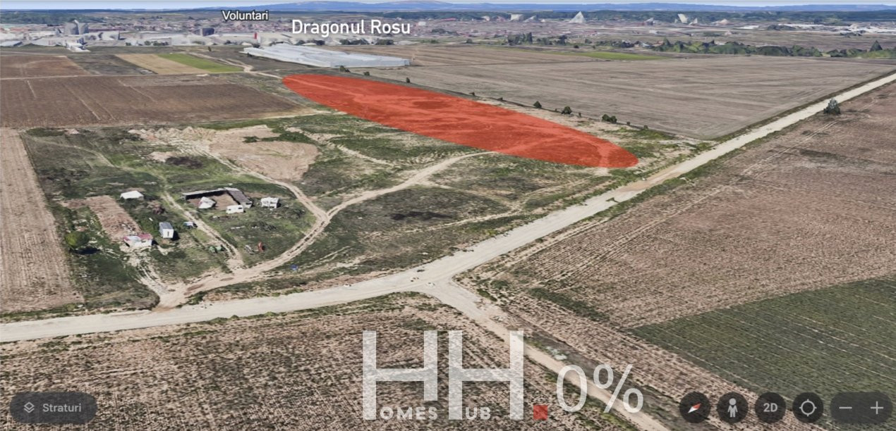 0%| Teren intravilan, 7500 mp | S+P+8E | POT 30% | CUT 2,7%| Dobroesti