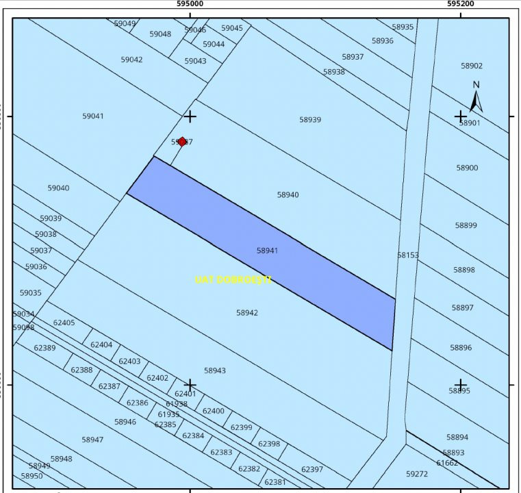 0%| Teren intravilan, 7500 mp | S+P+8E | POT 30% | CUT 2,7%| Dobroesti