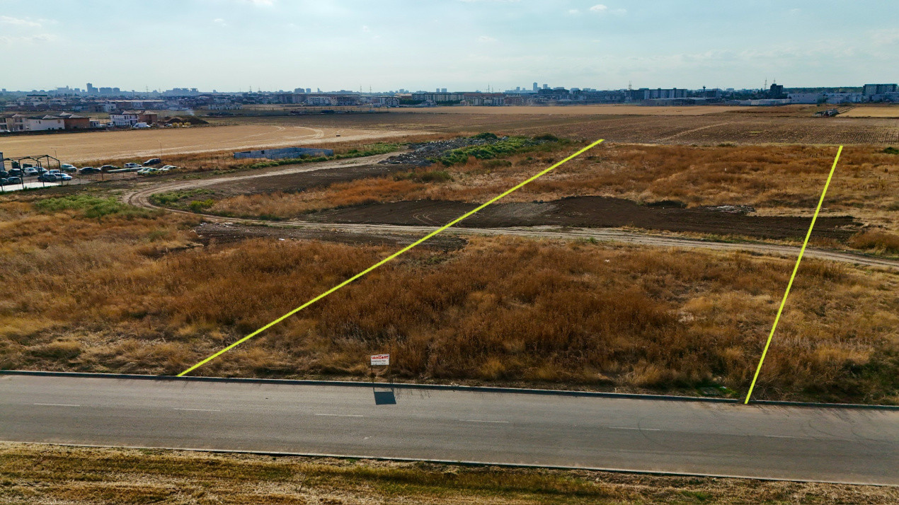 Teren intravilan, 7500 mp | S+P+8E | POT 30% | CUT 2,7%| Dobroesti