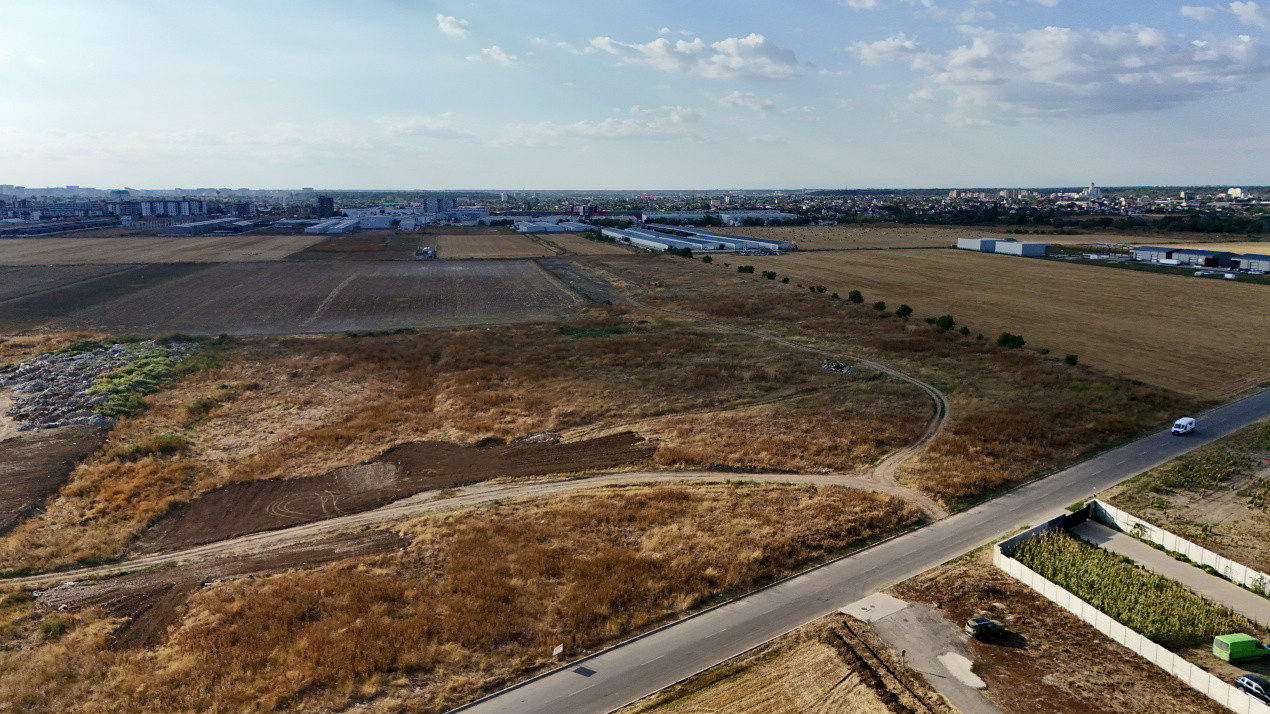 Teren intravilan, 7500 mp | S+P+8E | POT 30% | CUT 2,7%| Dobroesti