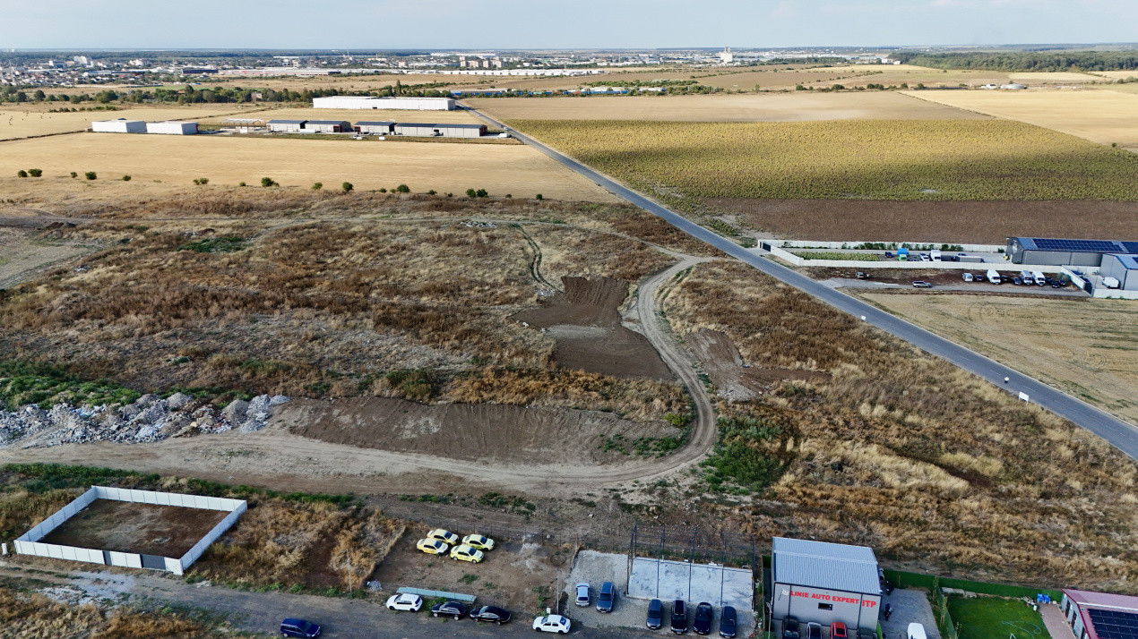 Teren intravilan, 7500 mp | S+P+8E | POT 30% | CUT 2,7%| Dobroesti