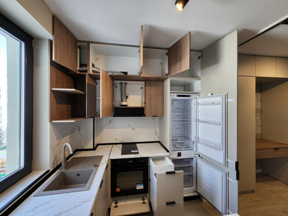 Studioul tau de 41 mpm complet utilat, in Pipera Plaza - Residence 5