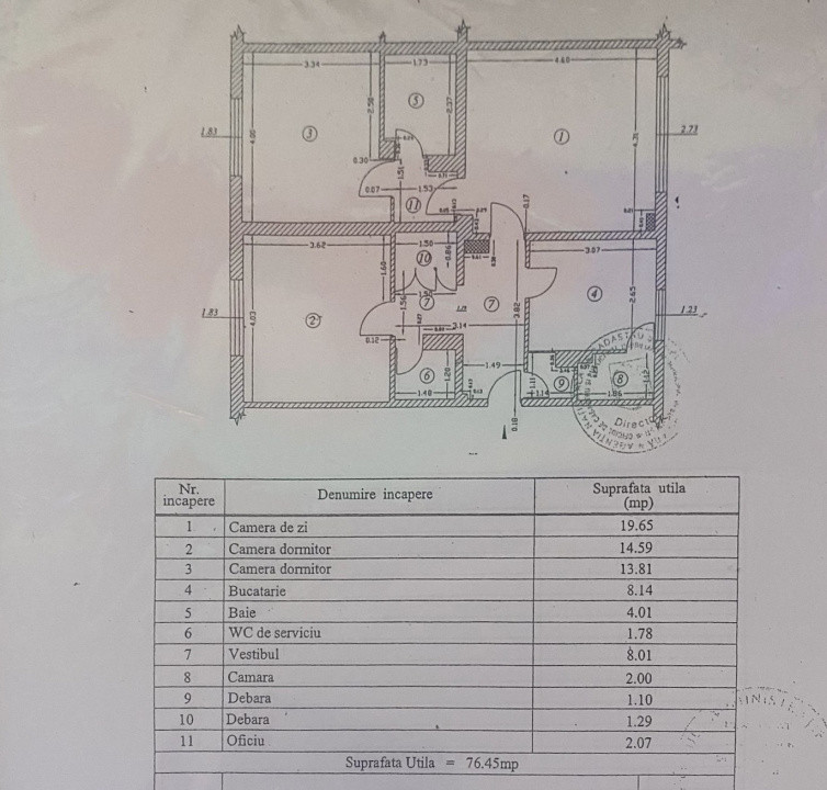 Antecontractat | Apartament 3 camere 76 mp, 2 bai, boxă & Parcare | Doamna Ghica