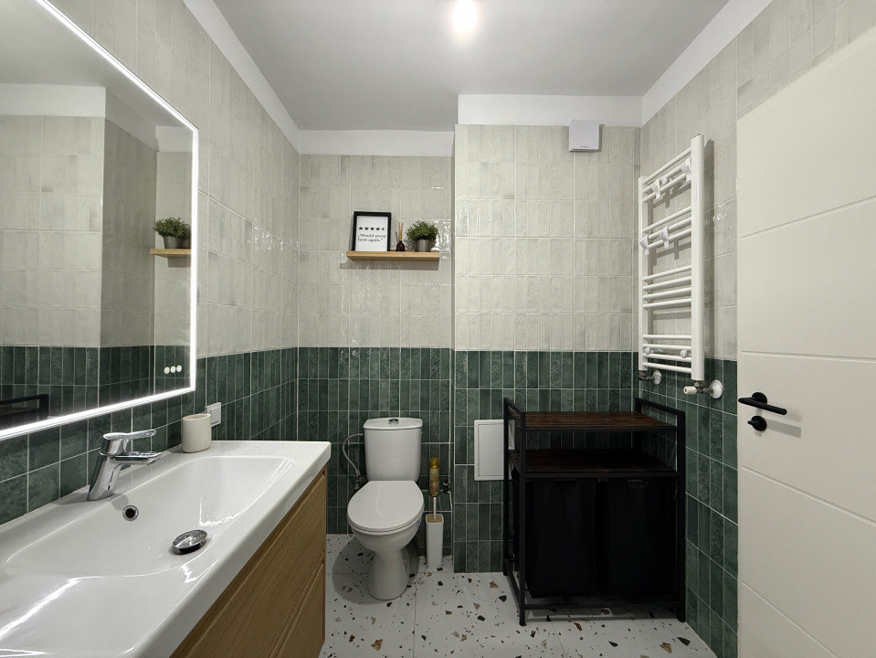 Apartament 3 camere recent renovat, 70 mp, centrala proprie & balcon | Planorama