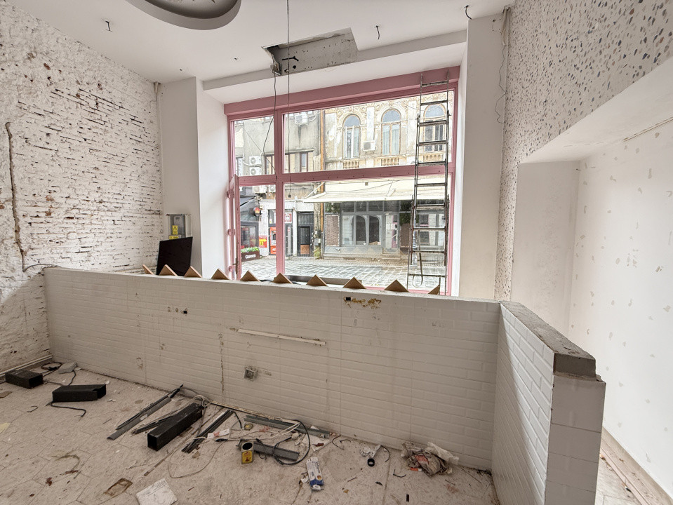 Spatiu comercial 34.5 mp & terasa | Centrul Vechi - Franceza