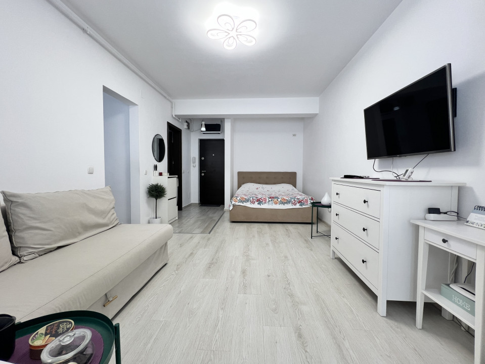 Garsoniera decomandata 41 mp, centrala & loc Parcare | Dream Residence