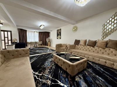 Casă modernă cu curte, 140 mpu, prima închiriere, în Tunari