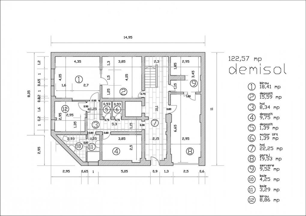 SPATIU DE BIROURI ÎN ZONA KISELEFF – AVIATORILOR!