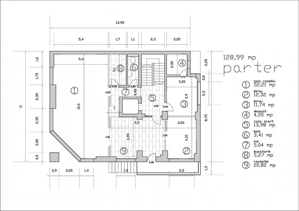 SPATIU DE BIROURI  ÎN ZONA KISELEFF – AVIATORILOR!