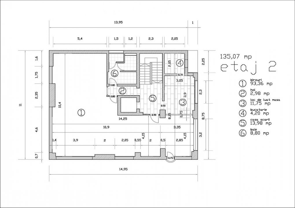 SPATIU DE BIROURI  ÎN ZONA KISELEFF – AVIATORILOR!