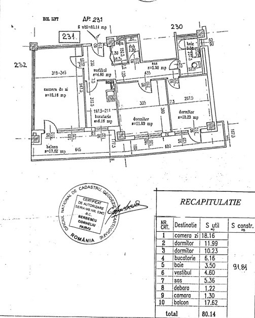 3 camere Decomandate | 80 mp | Vedere Panoramica | Colentina - Doamna Ghica