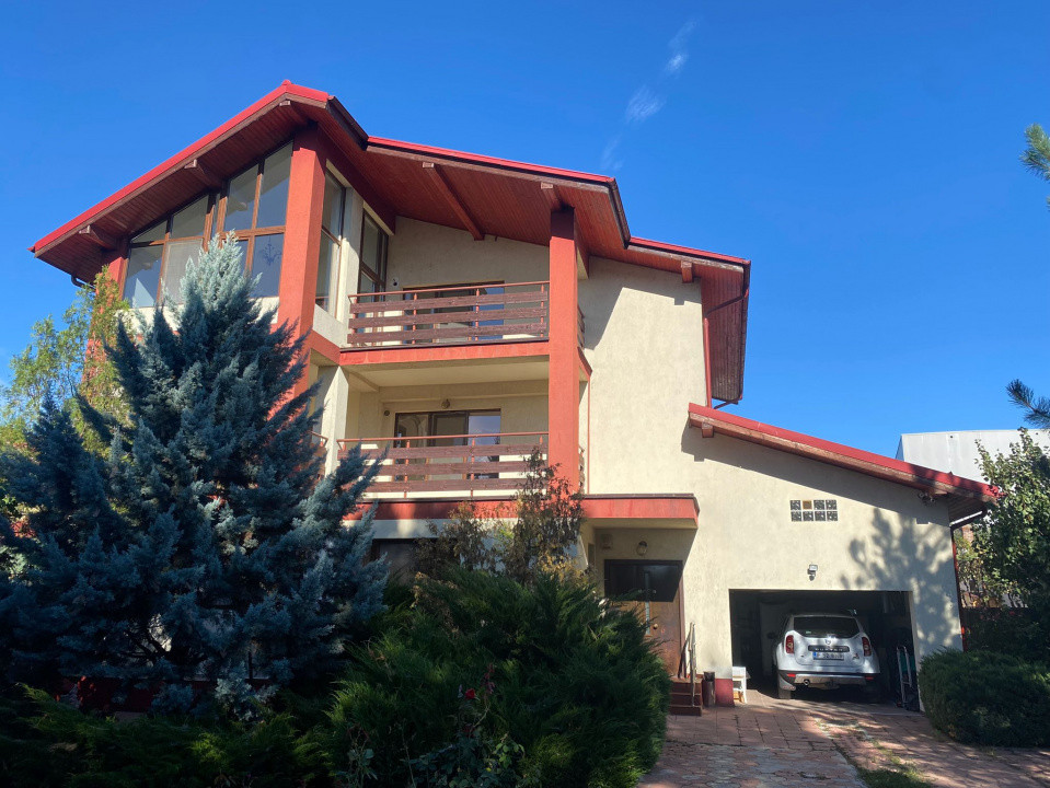 Vilă Deosebita P+1+M pe Colț – 325mp Utili, Curte Amenajată 590mp | Fundeni