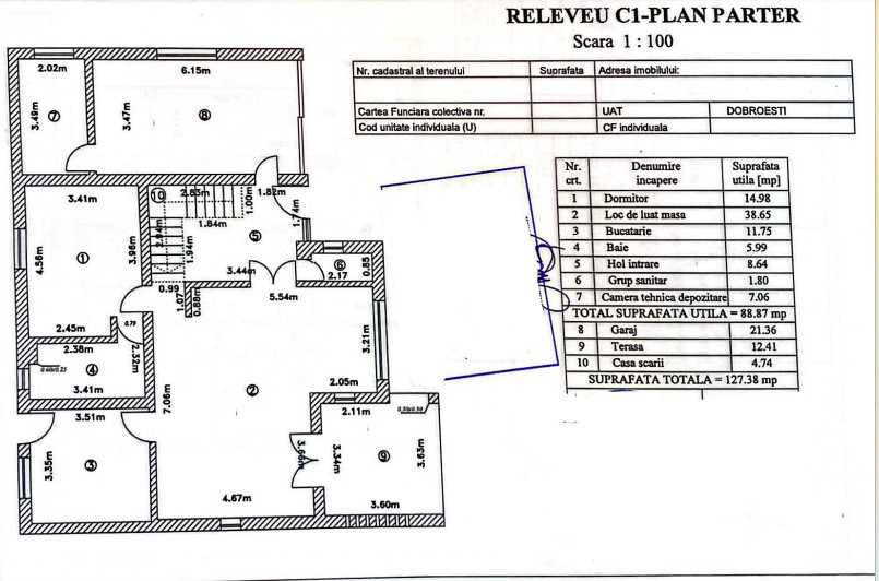 Vilă Deosebita P+1+M pe Colț – 325mp Utili, Curte Amenajată 590mp | Fundeni
